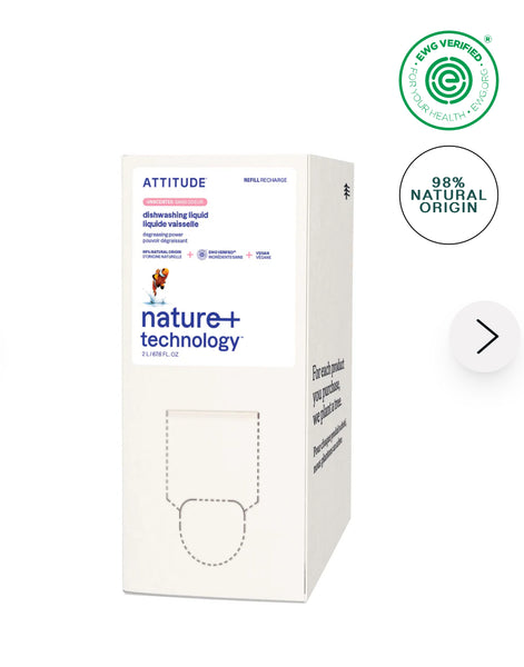 Eco Refill Box - Unscented Dish Soap (2 Litres)