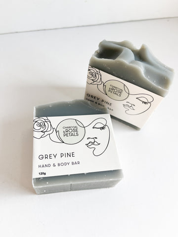 Grey Pine Bar Soap