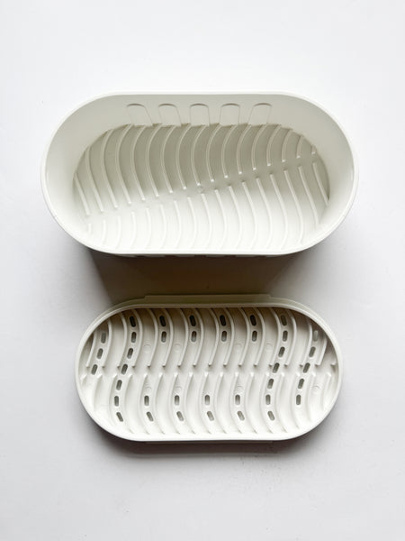 Travel Soap Case - White