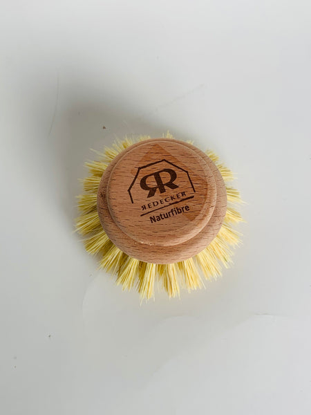 Metal & silicone dish brush handle