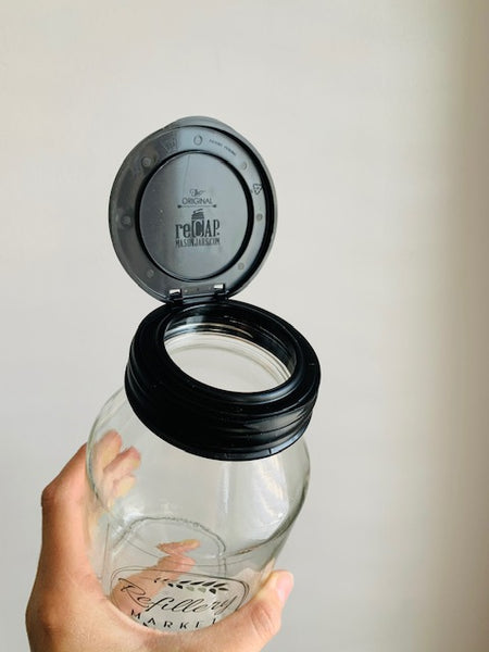 Mason Jar Flip Lid