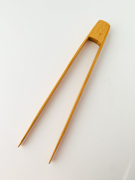 Bamboo Large Tongs