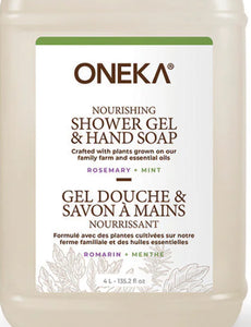 Body Wash & Hand Soap - Rosemary & Mint