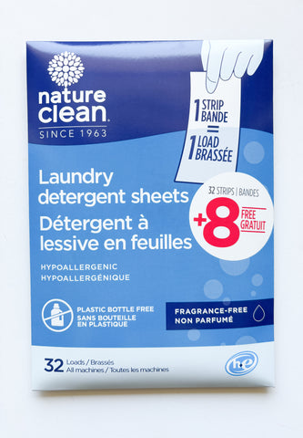 Laundry Detergent Sheets - Unscented