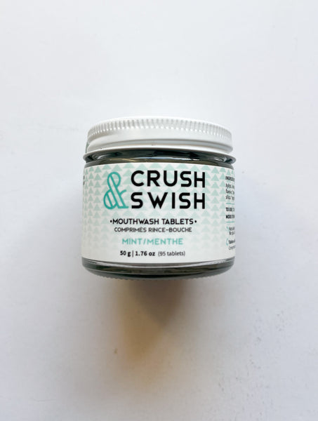Crush & Swish Mouthwash Tablets
