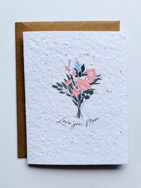 Mother's Day Floral Seed Cards