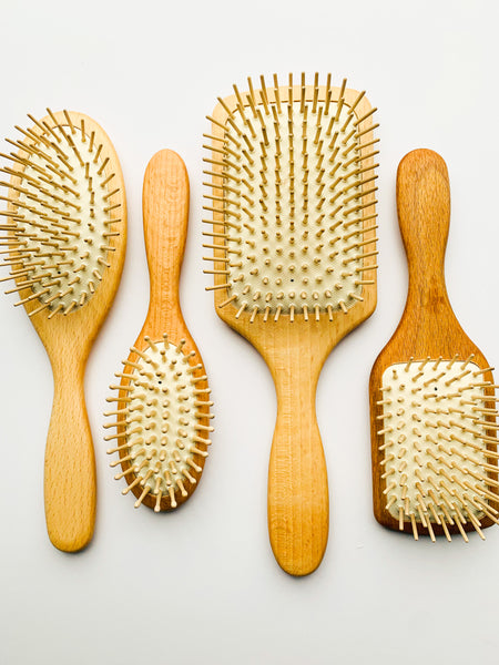 Wooden Hairbrushes