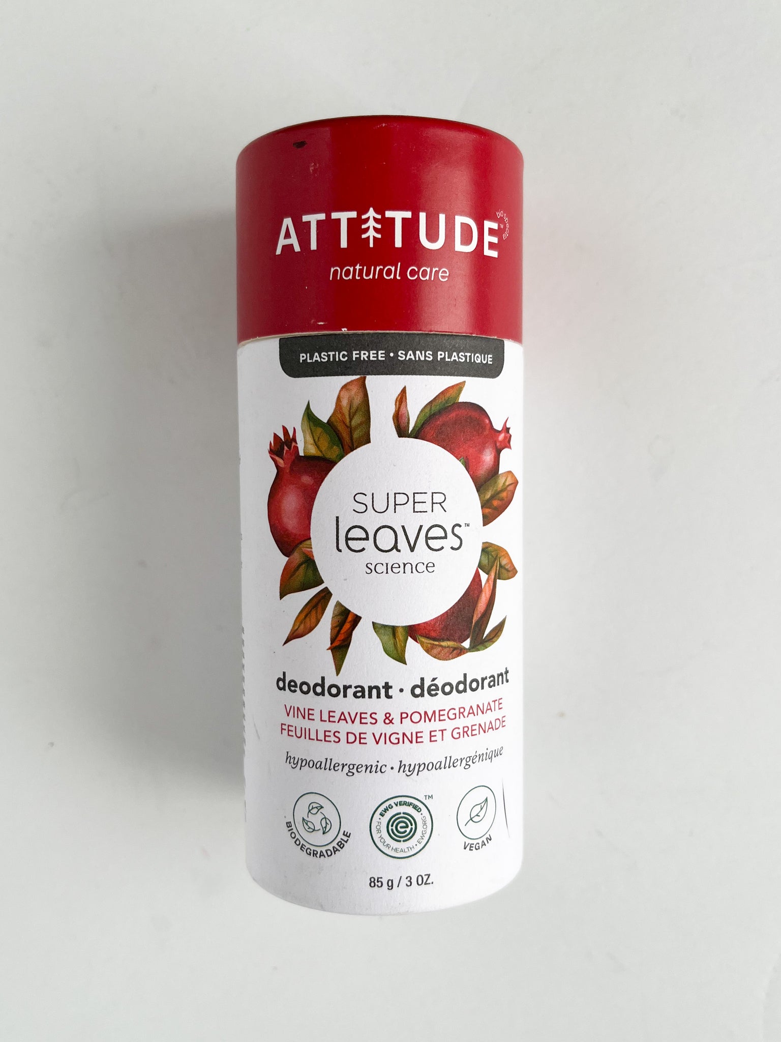 Red Vine Leaves & Pomegranate Deodorant